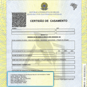 Acte de Mariage (Brésil)