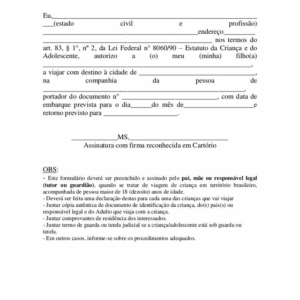 Autorisation de Voyage ECA