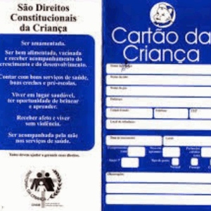 Carnet de vaccin (cartão da criança)